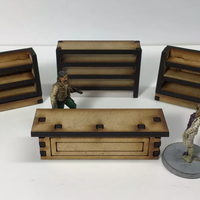 Modern Furniture Kit 28mm