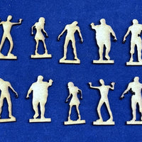 28mm Zombie Standees