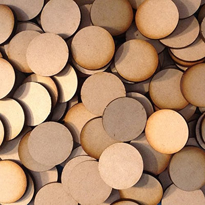 Round Bases MDF Wooden