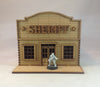Sheriff's Office 28mm Wild West Western Building Kit